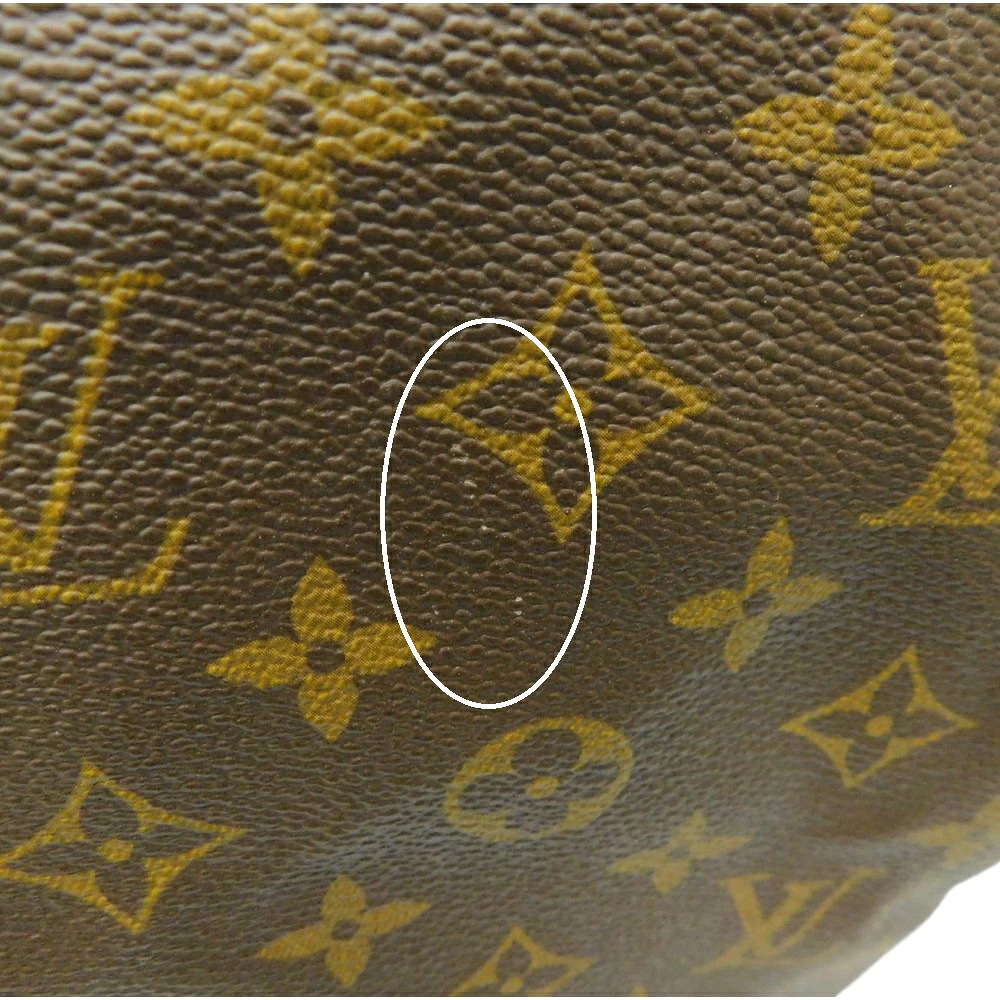 LOUIS VUITTON Keepall Monogram Boston Bag Travel Brown